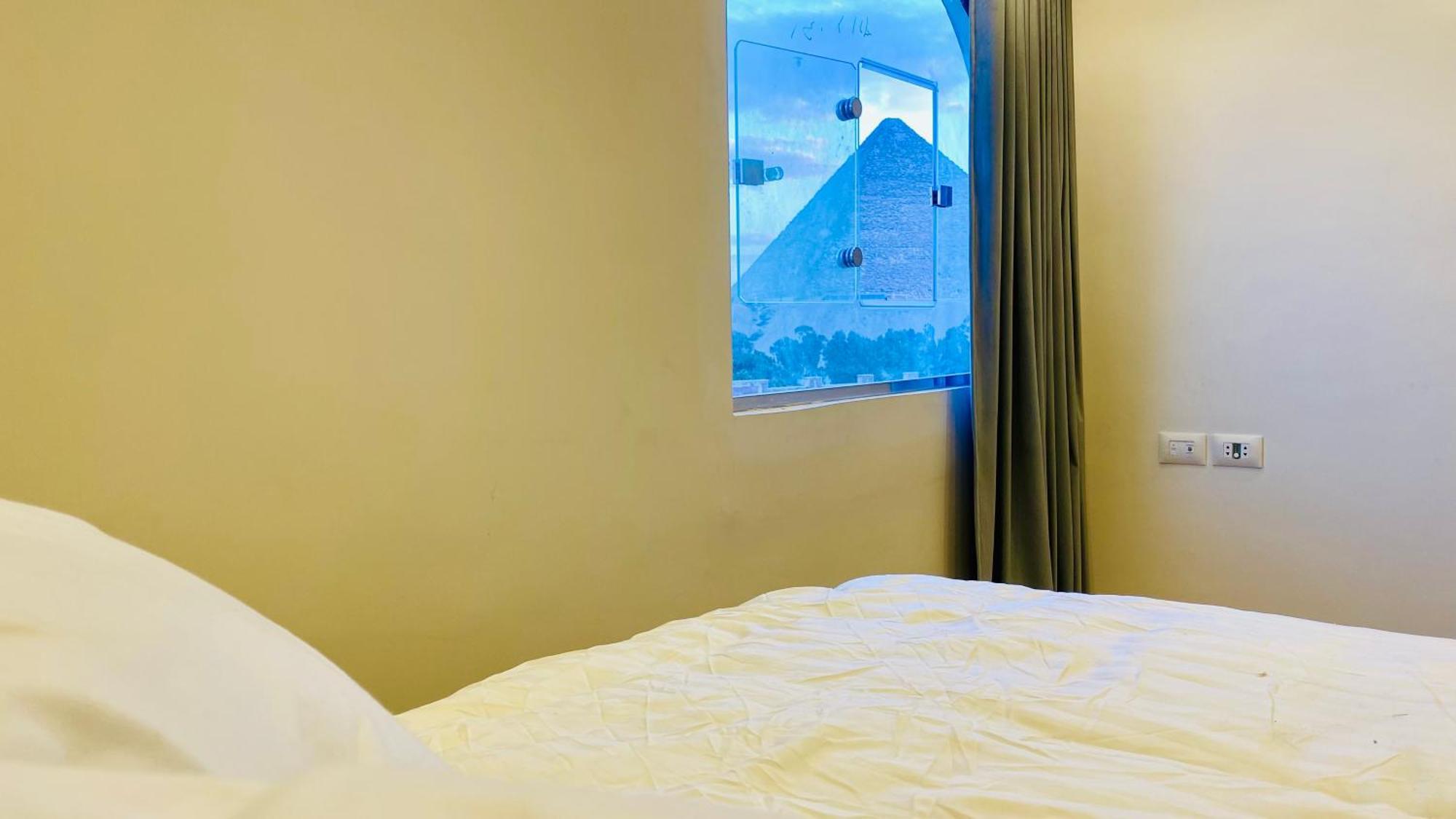Oh Pyramids View Hotel Kafrat al Jabal ภายนอก รูปภาพ