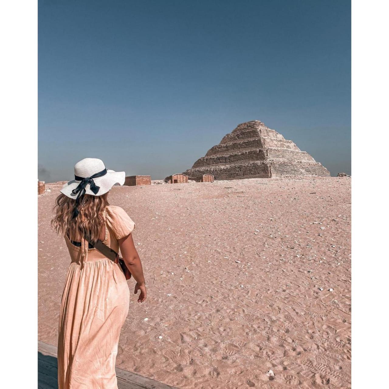 Oh Pyramids View Hotel Kafrat al Jabal ภายนอก รูปภาพ