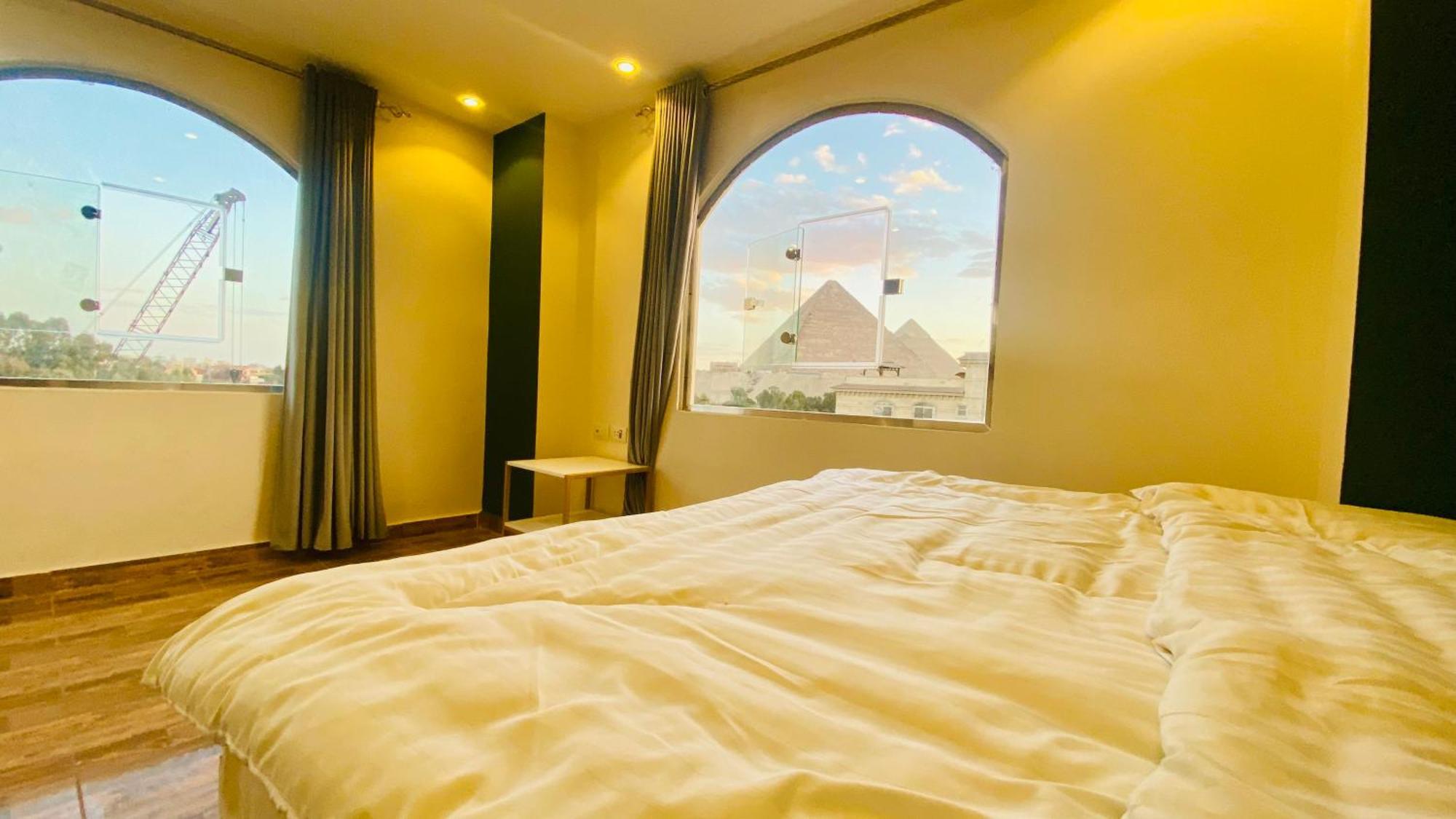 Oh Pyramids View Hotel Kafrat al Jabal ภายนอก รูปภาพ