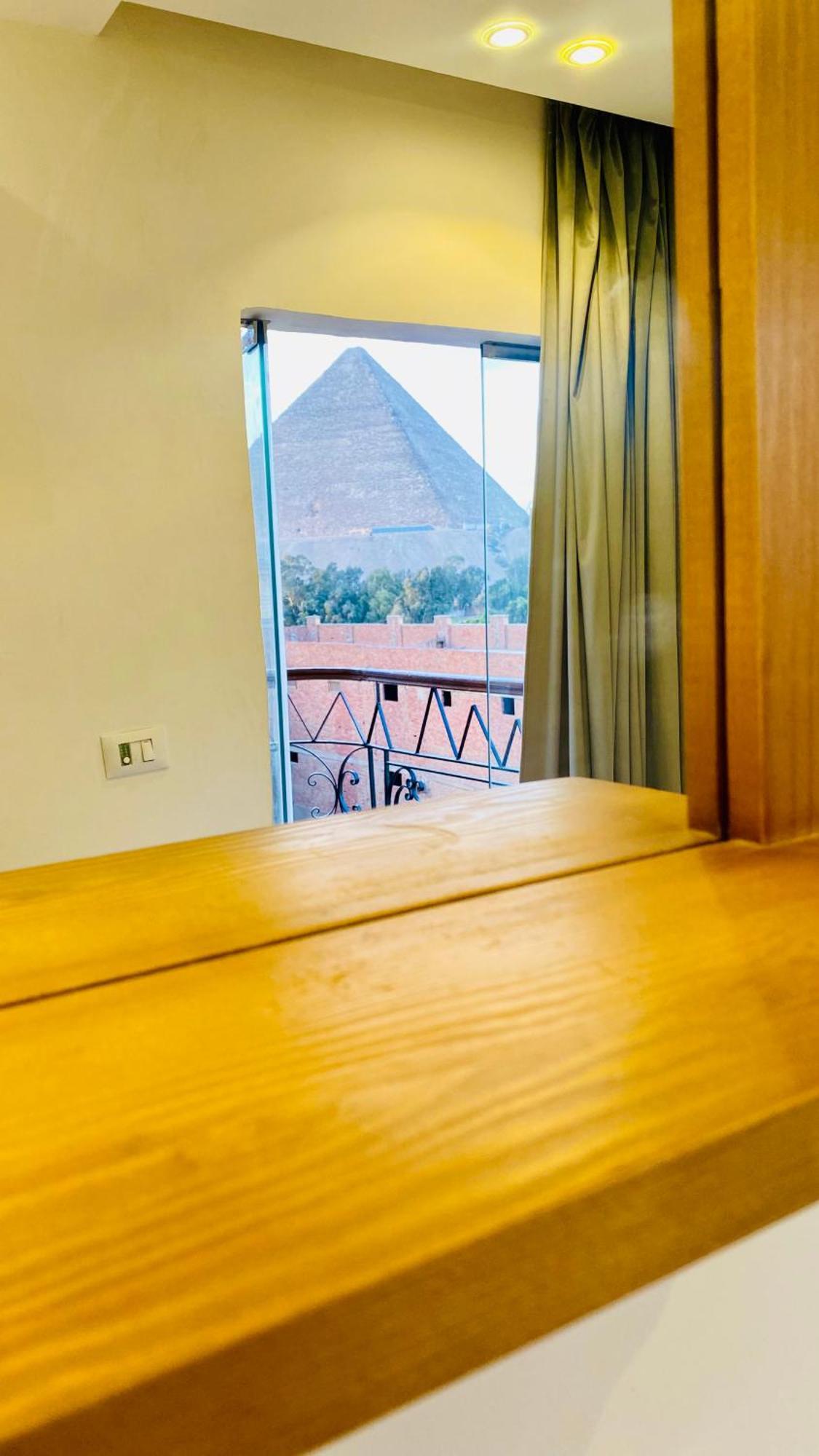Oh Pyramids View Hotel Kafrat al Jabal ภายนอก รูปภาพ