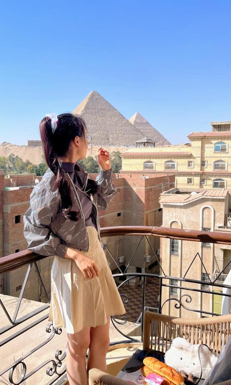 Oh Pyramids View Hotel Kafrat al Jabal ภายนอก รูปภาพ