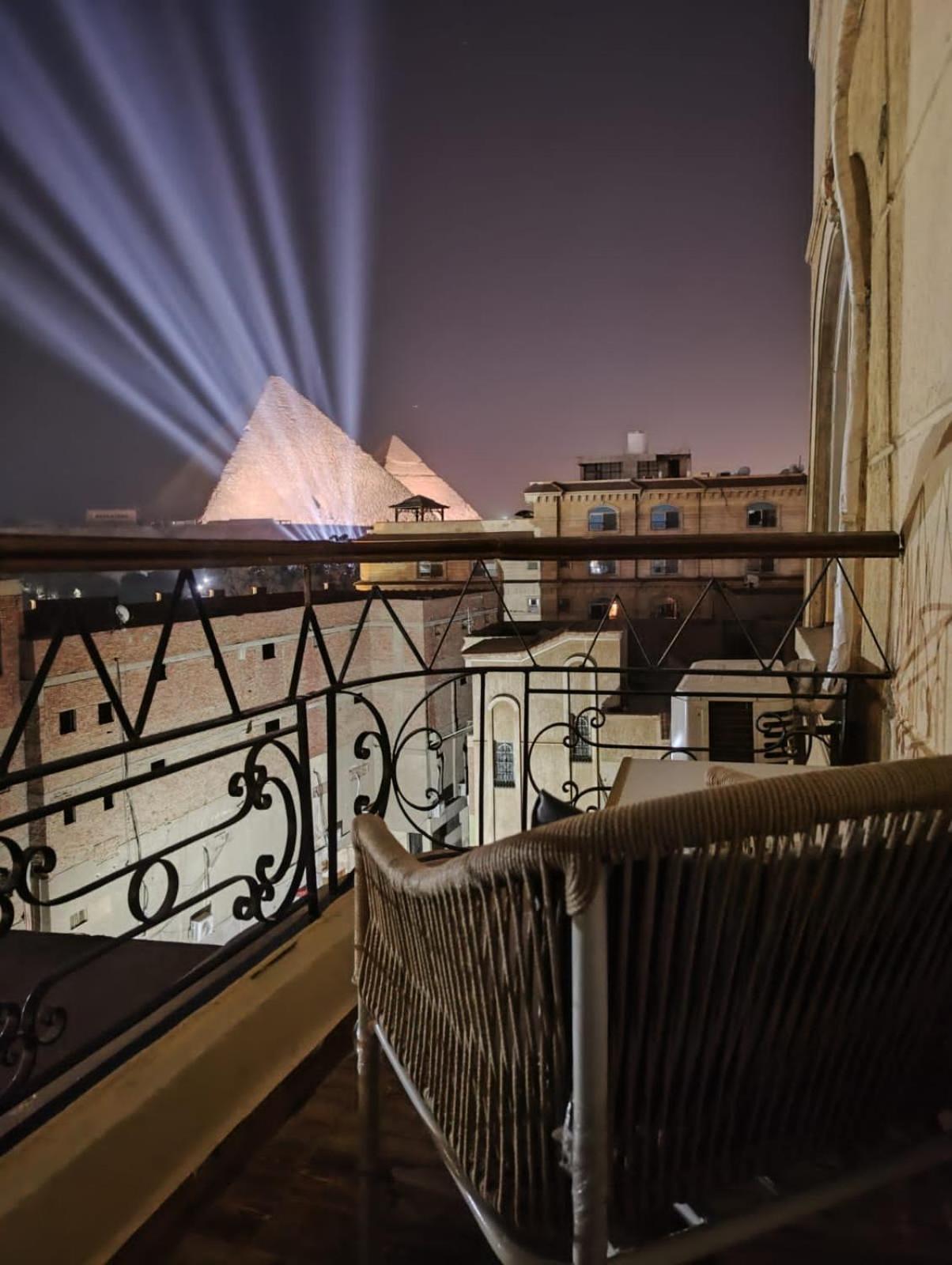 Oh Pyramids View Hotel Kafrat al Jabal ภายนอก รูปภาพ