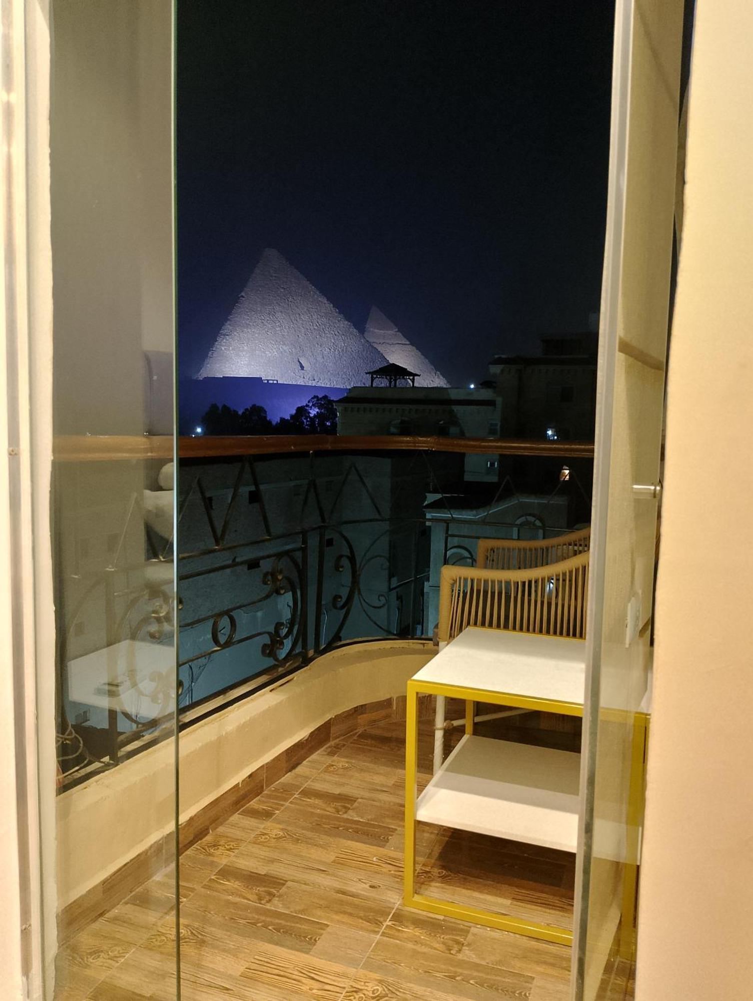 Oh Pyramids View Hotel Kafrat al Jabal ภายนอก รูปภาพ